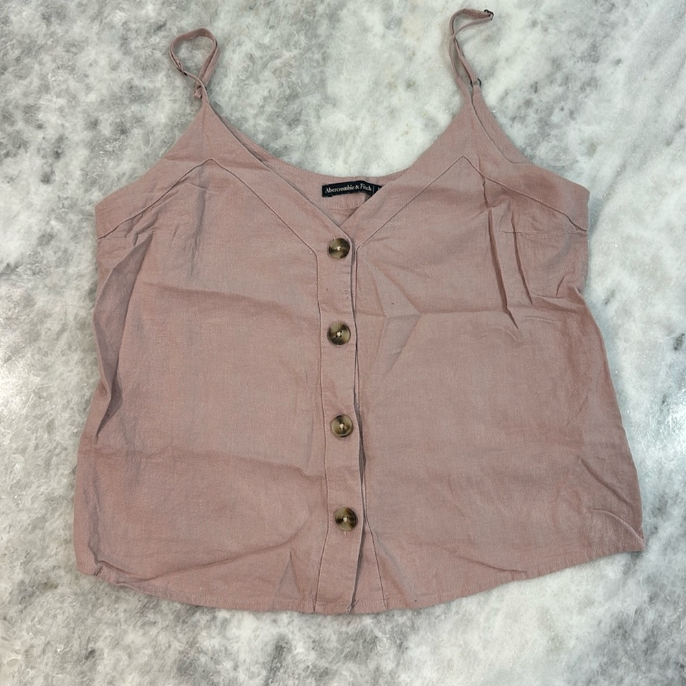 Abercrombie & Fitch women’s tank top size medium blush pink